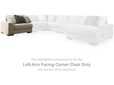 Linenhause Left-Arm Facing Corner Chair - Alternative View