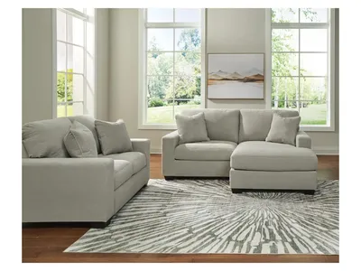 Greenbriar Sofa Chaise and Loveseat - Alternative View