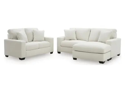 Greenbriar Sofa Chaise and Loveseat