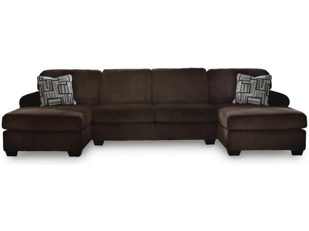 Kimlee 3-Piece Sectional with Double Chaise - main image