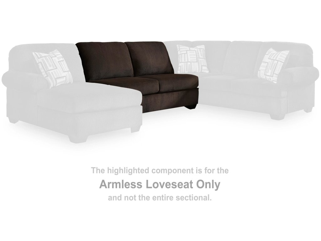 Kimlee Armless Loveseat - image 1