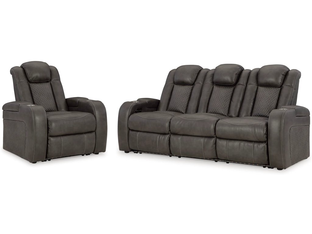 Fyne-Dyme Power Reclining Sofa and Power Recliner - main image