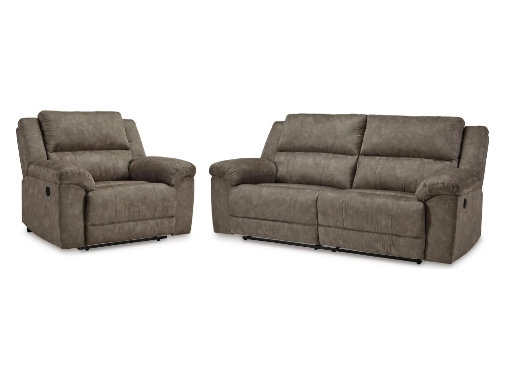 Laresview Reclining Sofa and Oversized Recliner - main image