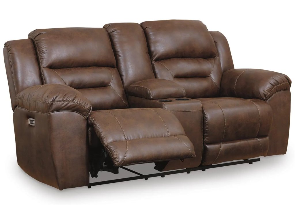 Stoneland Power Reclining Loveseat and 2 Power Recliners - image 2