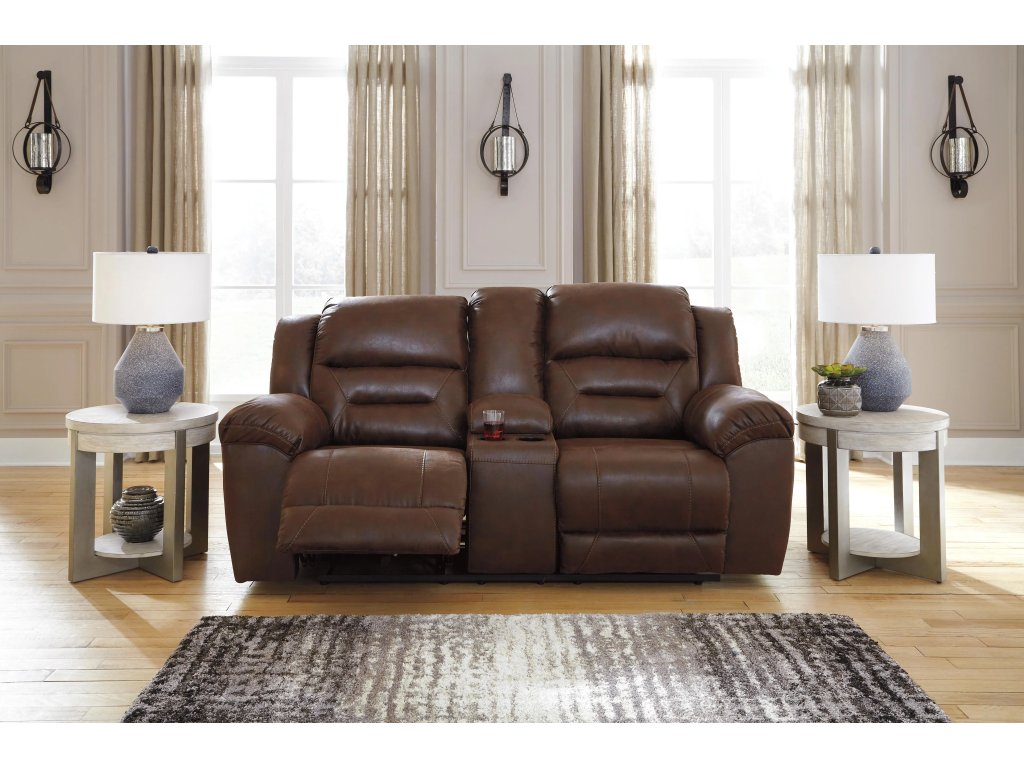Stoneland Power Reclining Loveseat and 2 Power Recliners - image 8