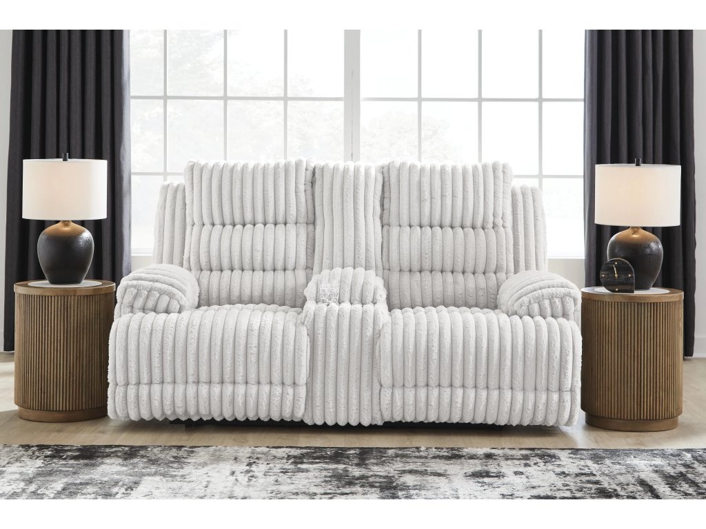 Rhines Falls Power Reclining Loveseat with Console - image 1