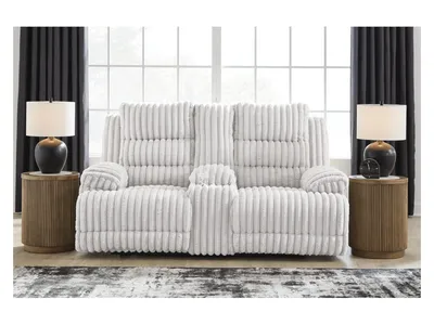 Rhines Falls Power Reclining Loveseat with Console - Alternative View
