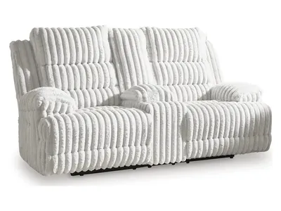 Rhines Falls Power Reclining Loveseat with Console