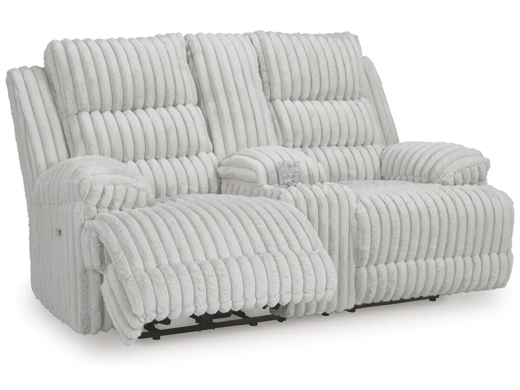Rhines Falls Power Reclining Loveseat with Console - image 2