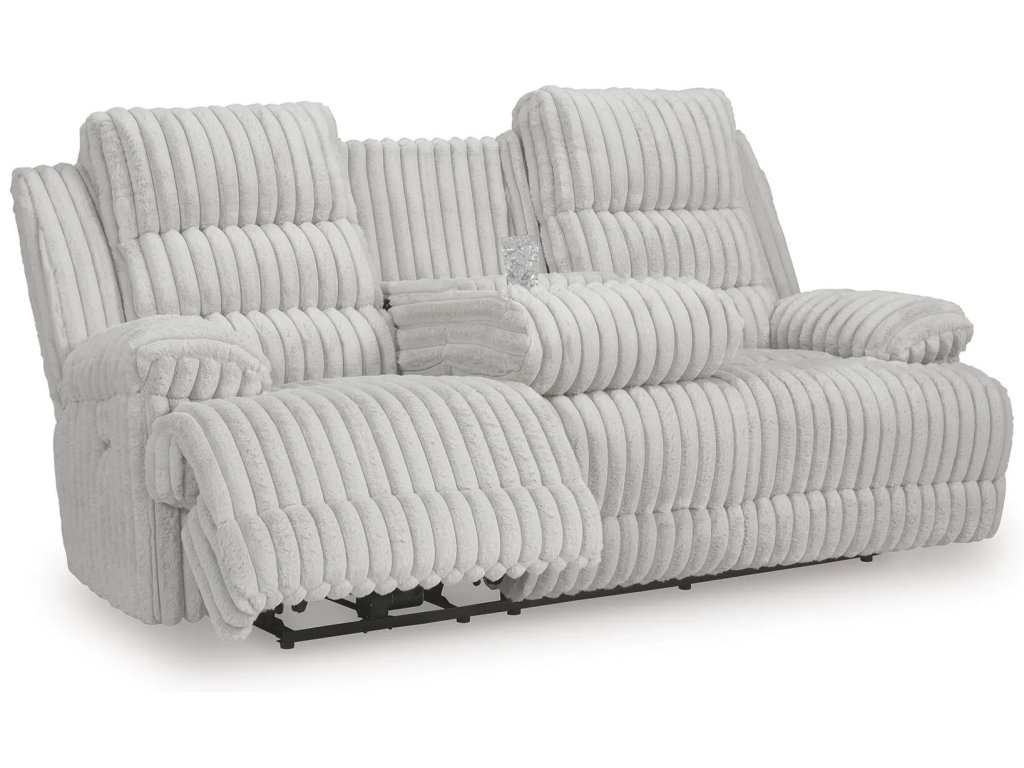 Rhines Falls Power Reclining Sofa with Drop Down Table - main image