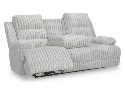 Rhines Falls Power Reclining Sofa with Drop Down Table