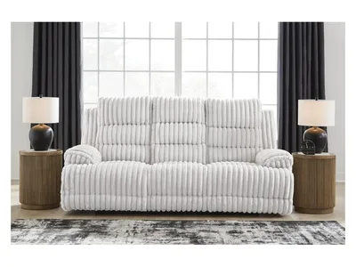 Rhines Falls Power Reclining Sofa with Drop Down Table - Alternative View