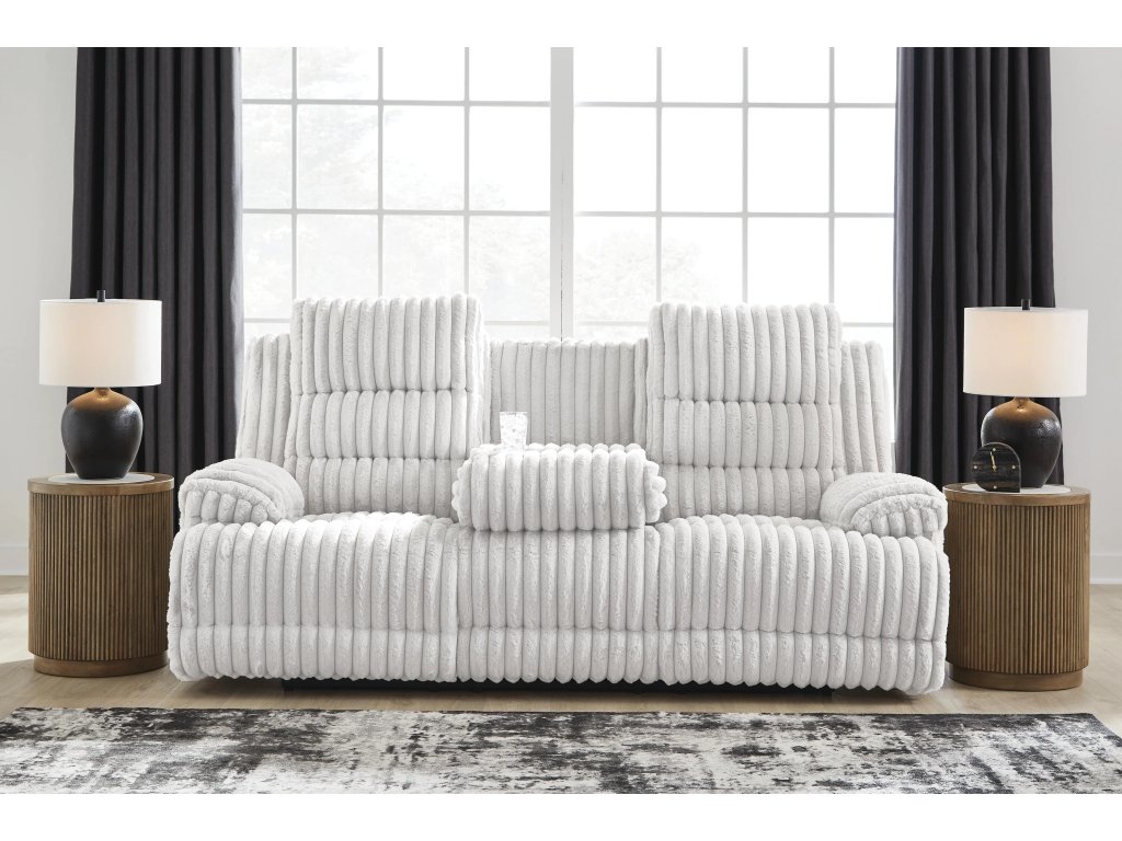 Rhines Falls Power Reclining Sofa with Drop Down Table - image 5