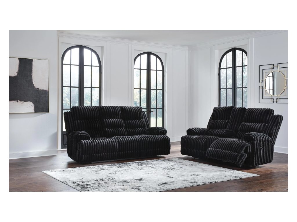 Rhines Falls Power Reclining Sofa and Loveseat - image 1