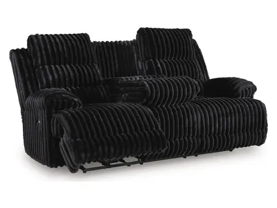 Rhines Falls Power Reclining Sofa with Drop Down Table