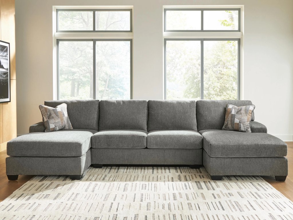 Clarington 3-Piece Sectional with Double Chaise - image 1