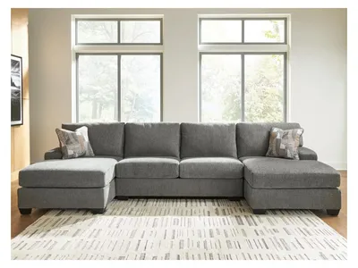 Clarington 3-Piece Sectional with Double Chaise - Alternative View