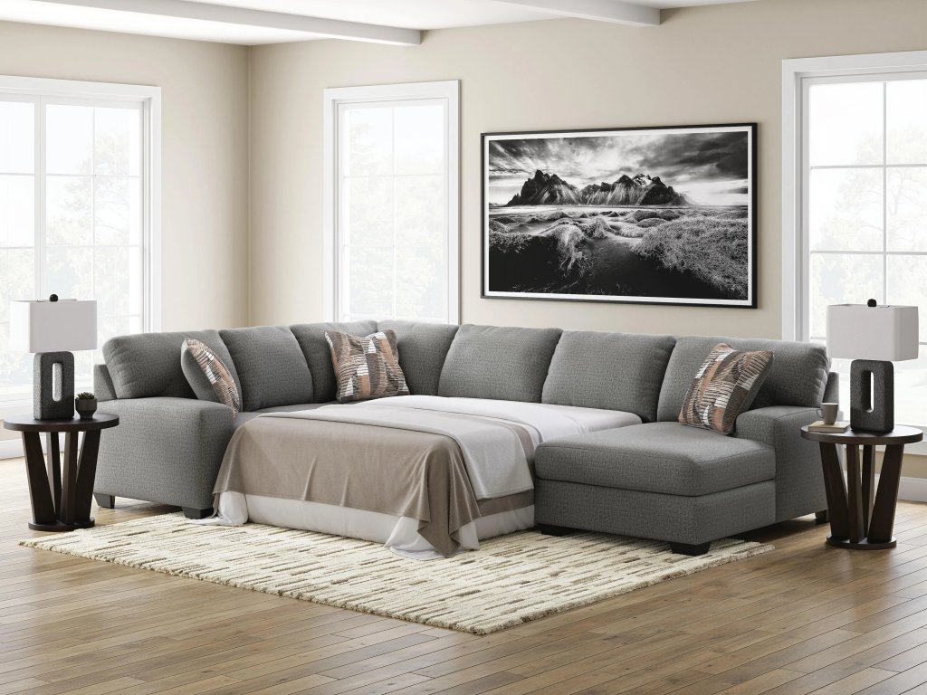 Clarington 3-Piece Sleeper Sectional with Chaise - image 2