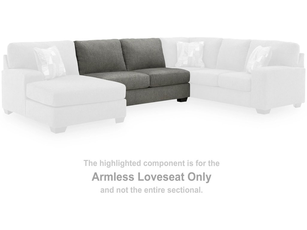 Clarington Armless Loveseat - image 1