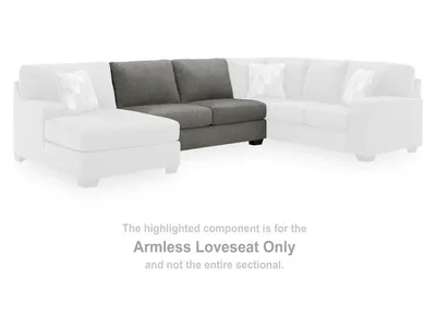 Clarington Armless Loveseat - Alternative View
