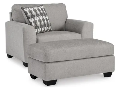 Avenal Park Oversized Chair and Ottoman