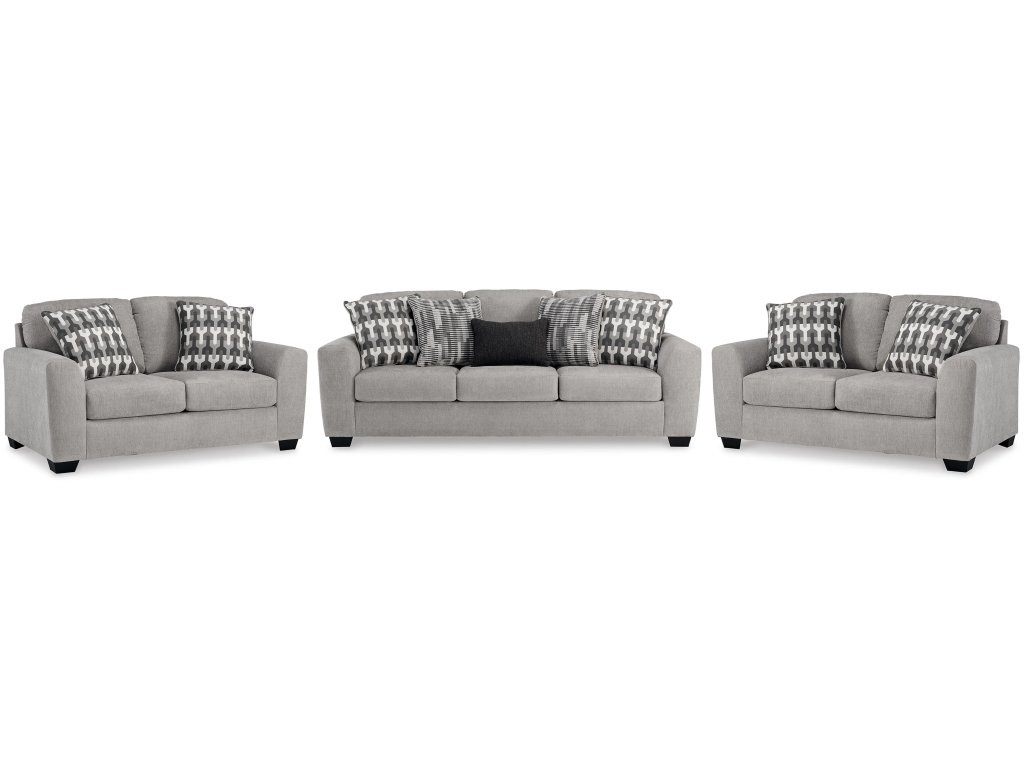 Avenal Park Sofa and 2 Loveseats - main image