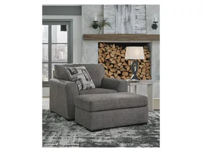 Gardiner Oversized Chair and Ottoman