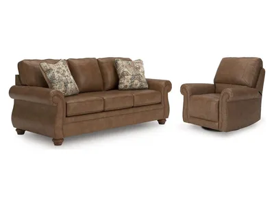 Chasemore Sofa and Recliner