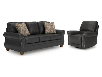 Chasemore Sofa and Recliner