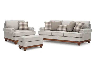 Clearbrooke Sofa, Oversized Chair and Ottoman