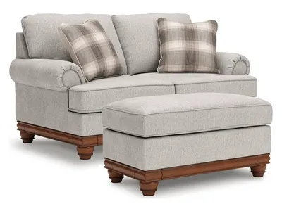 Clearbrooke Loveseat and Ottoman