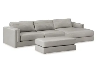 Amiata 2-Piece Sectional with Chaise and Ottoman