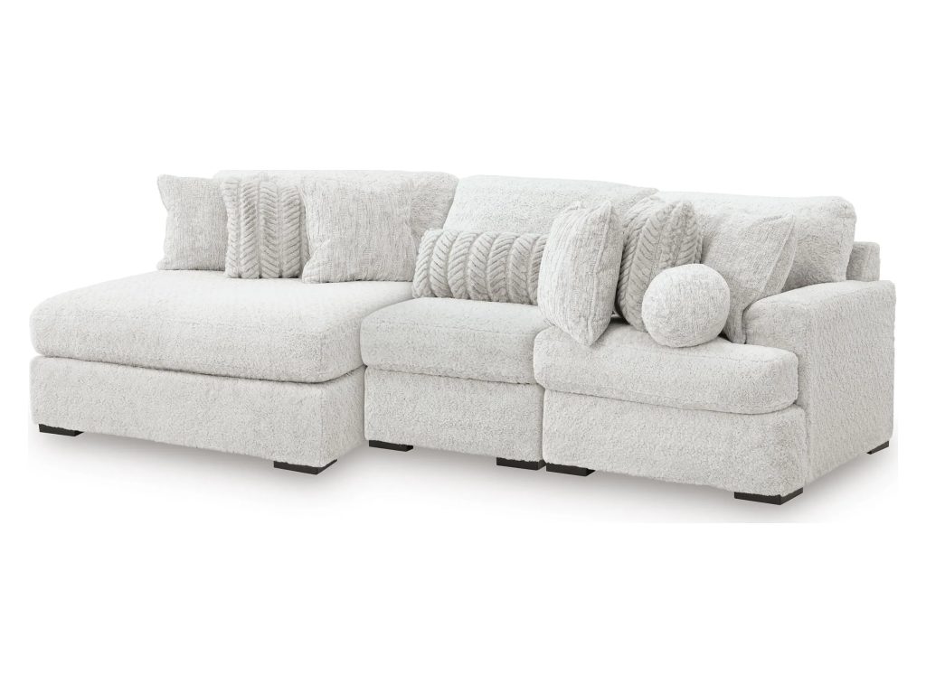 Cuddle Plush 3-Piece Sectional with Chaise - main image