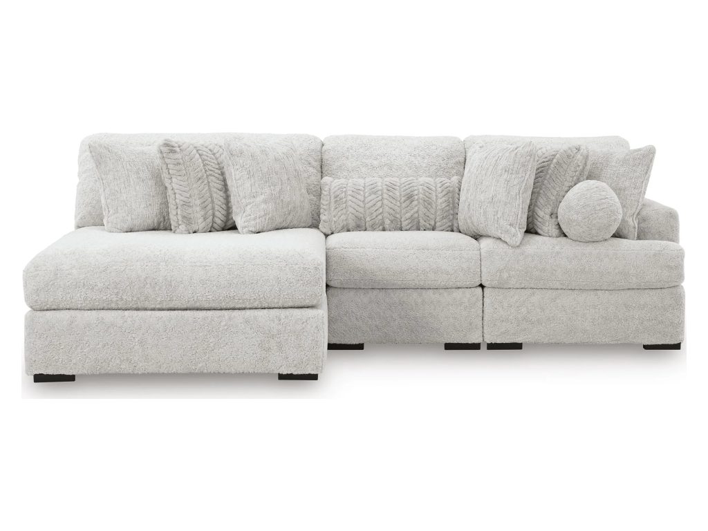 Cuddle Plush 3-Piece Sectional with Chaise - image 2