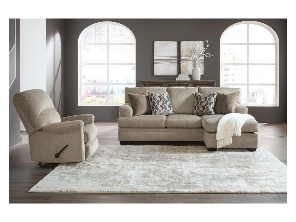 Stonemeade Sofa Chaise and Recliner - main image
