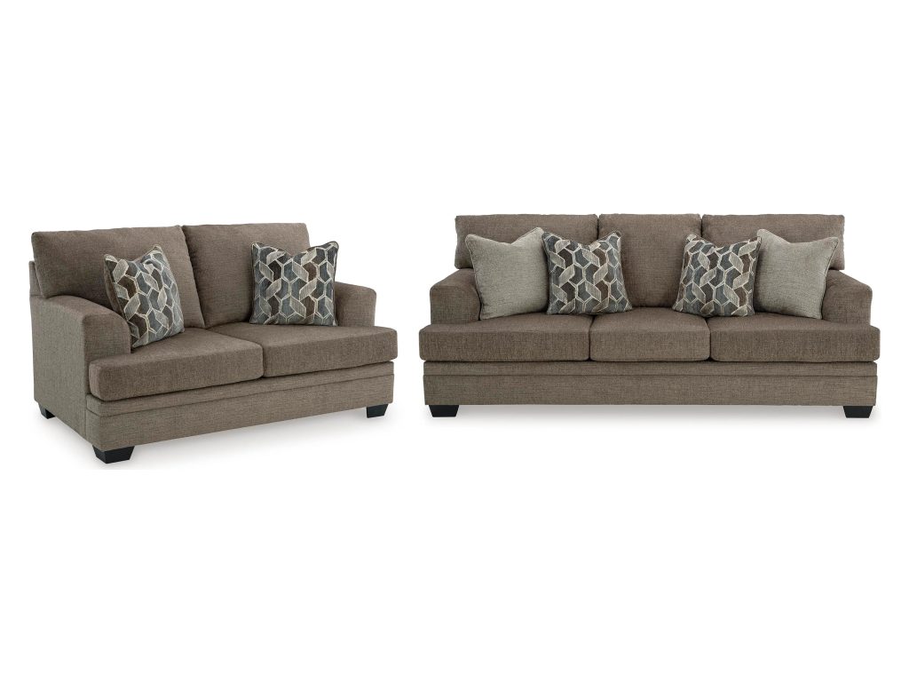 Stonemeade Queen Sofa Sleeper and Loveseat - main image