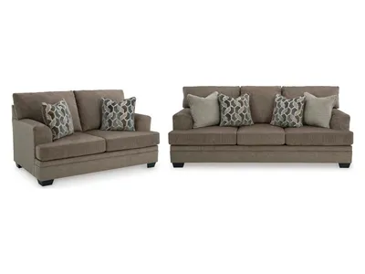 Stonemeade Queen Sofa Sleeper and Loveseat