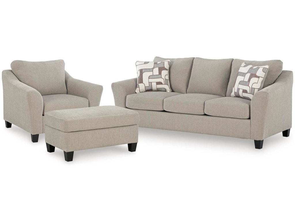 Willarae Sofa, Oversized Chair and Ottoman - main image