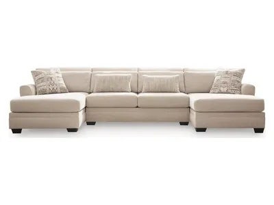 Mandi Point 3-Piece Double Chaise Sectional