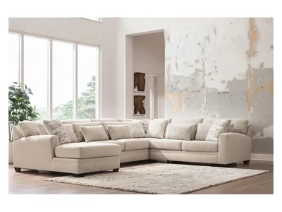 Mandi Point 4-Piece Sectional with Chaise - Alternative View