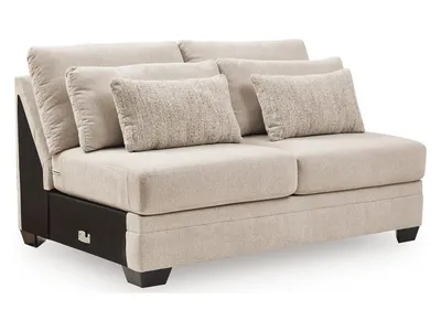 Mandi Point Armless Loveseat