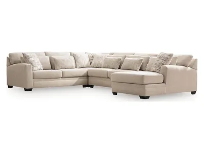 Mandi Point 4-Piece Sectional with Chaise