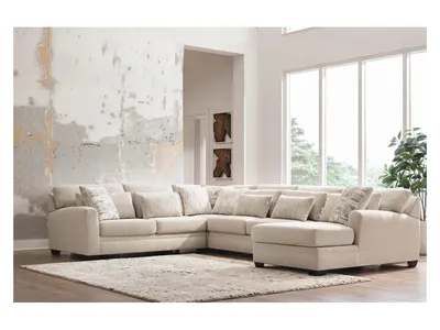 Mandi Point 4-Piece Sectional with Chaise - Alternative View