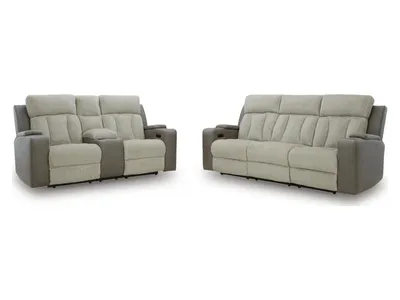 Branthorpe Power Reclining Sofa and Loveseat