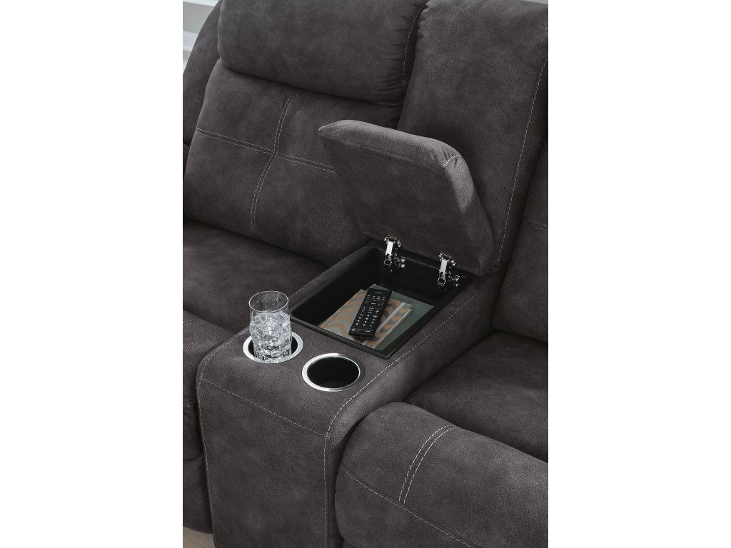 Brysonview Reclining Loveseat with Console - image 7