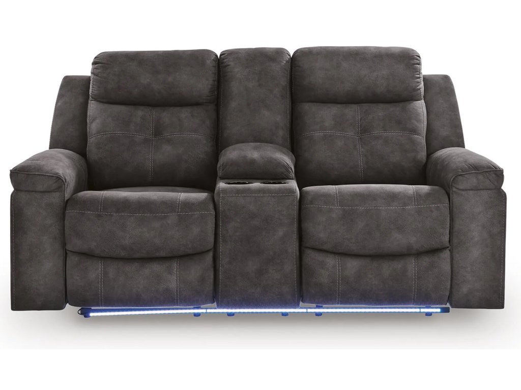 Brysonview Reclining Loveseat with Console - image 1