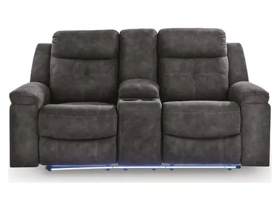 Brysonview Reclining Loveseat with Console - Alternative View