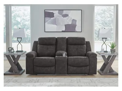 Brysonview Reclining Loveseat with Console