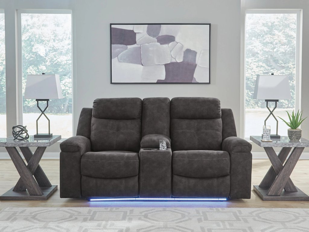 Brysonview Reclining Loveseat with Console - image 6