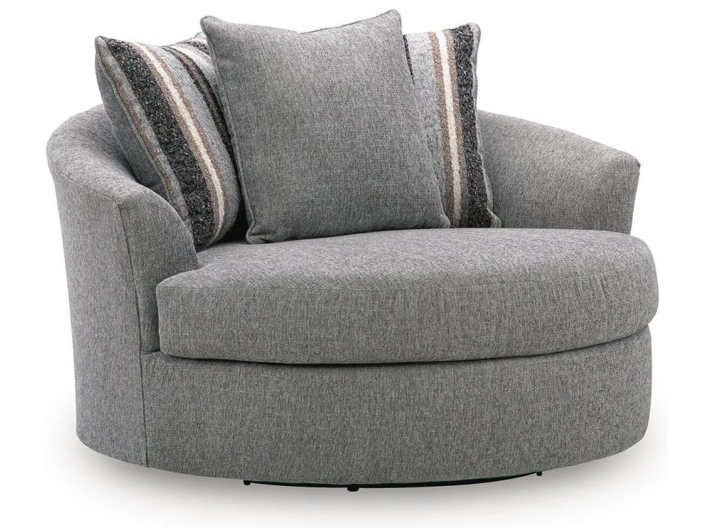 Creston Heights Oversized Swivel Accent Chair - main image